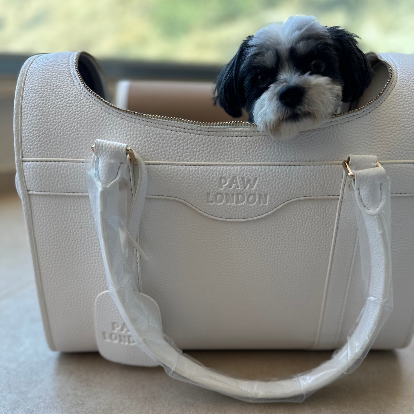 Kelly Airline Approved Pet Travel Carrier Bag | WHITE 🚀 PAW LONDON