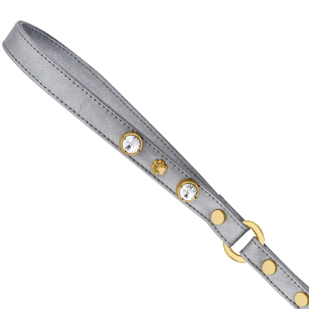 Snowflake Swarovski Dog Lead 🐩 PAW LONDON