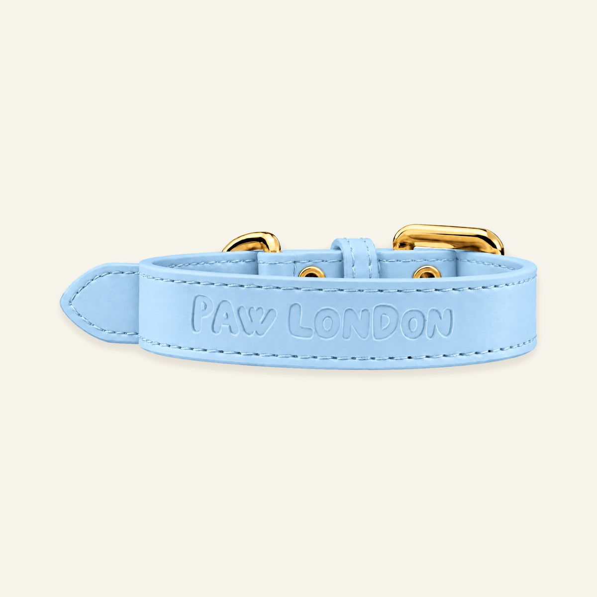 Basic Light Dog Collar | Baby Blue Matte