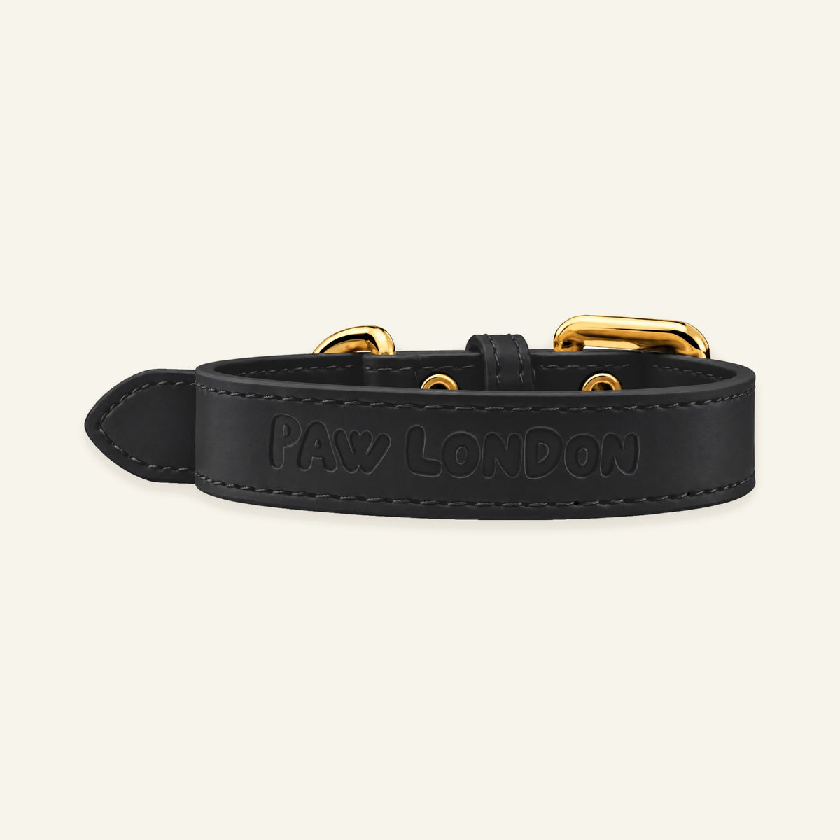 Basic Light Dog Collar | Black Matte