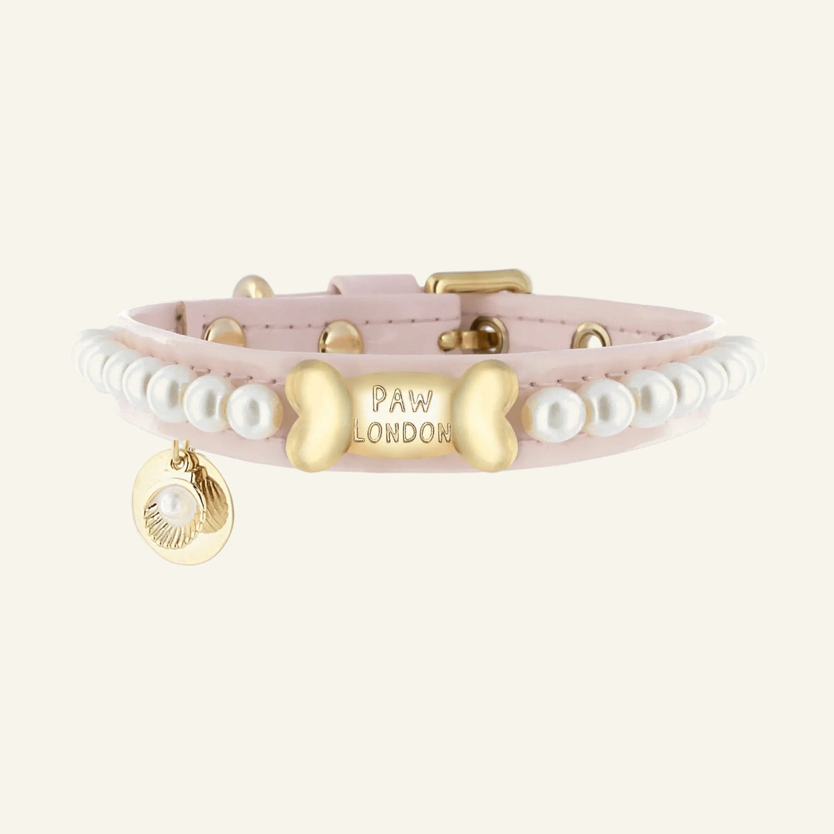 Diana Pearl Hundehalsband Zartrosa 💘