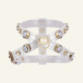 Lily Swarovski® Dog Harness | White - PAW LONDON
