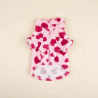 All Over Heart Dog Fleece 💓