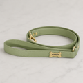 Dog Lead with Gold Plated Bone | Matcha
