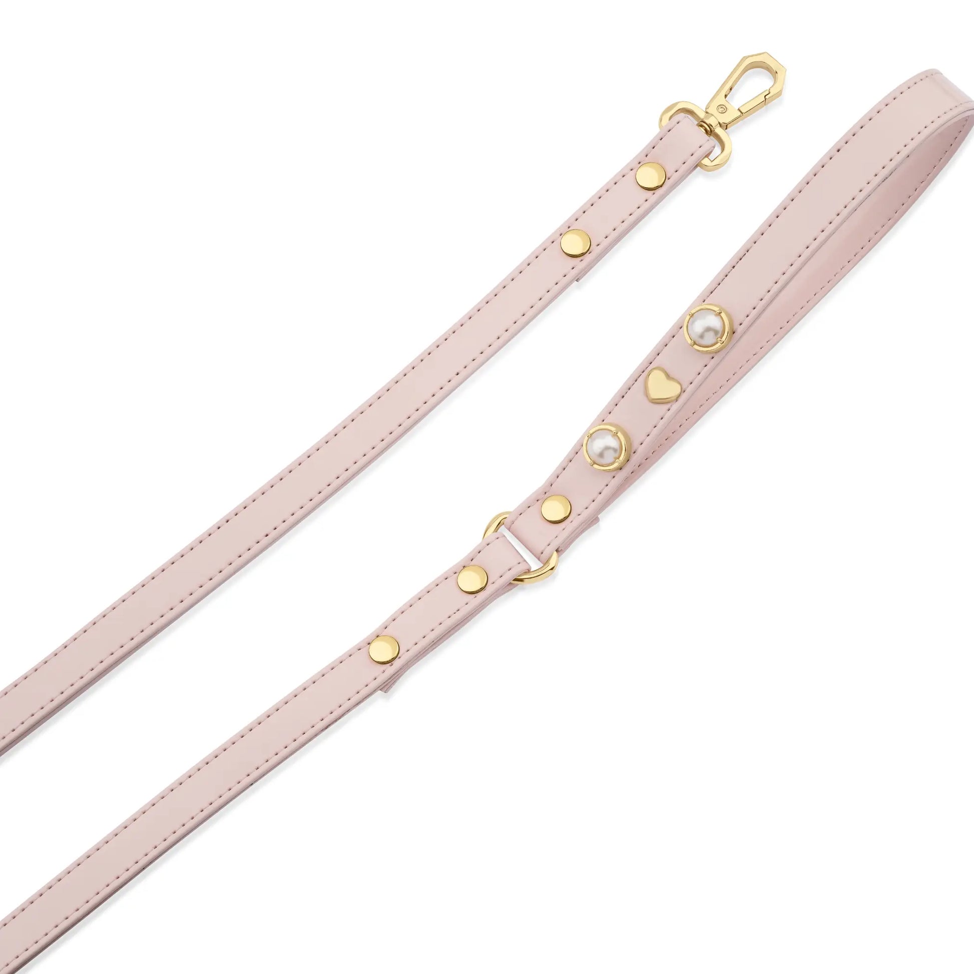 Diana Pearl Dog Leash | Pink  💘 - PAW LONDON