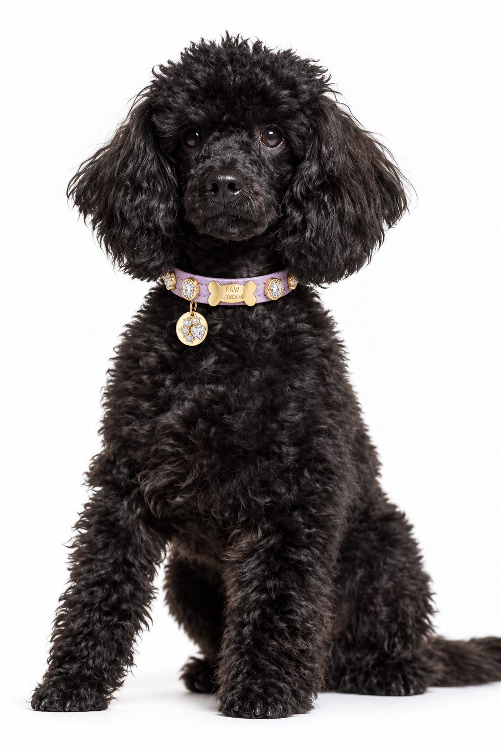 Lily Swarovski® Dog Collar | Lavender