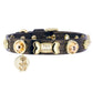Espresso Swarovski Brown Dog Collar PAW LONDON