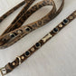 Leopard Black Swarovski Dog Collar 💎 PAW LONDON