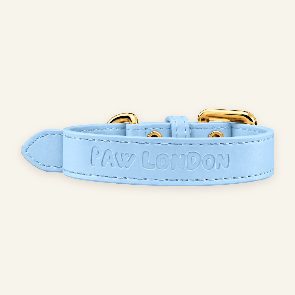 Basic Light Dog Collar | Baby Blue Matte