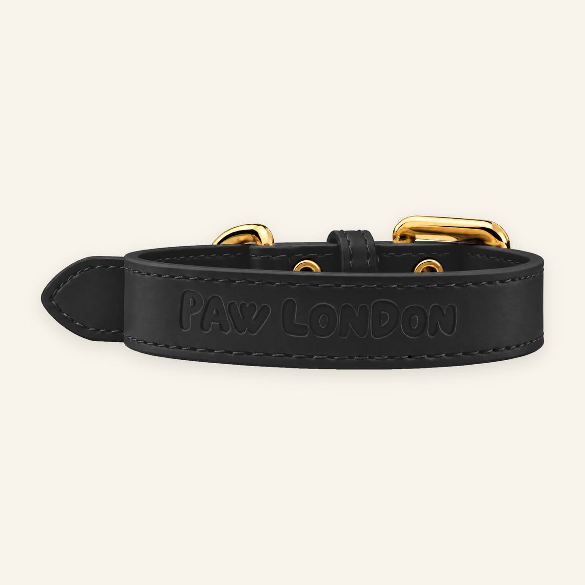 Basic Light Dog Collar | Black Matte
