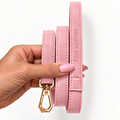 Basic Light Dog Leash | Blush Pink Textured