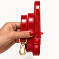 Basic Light Dog Leash | Red Glossy