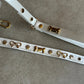 Bow Bone Dog Collar | Cream 🎀 - PAW LONDON