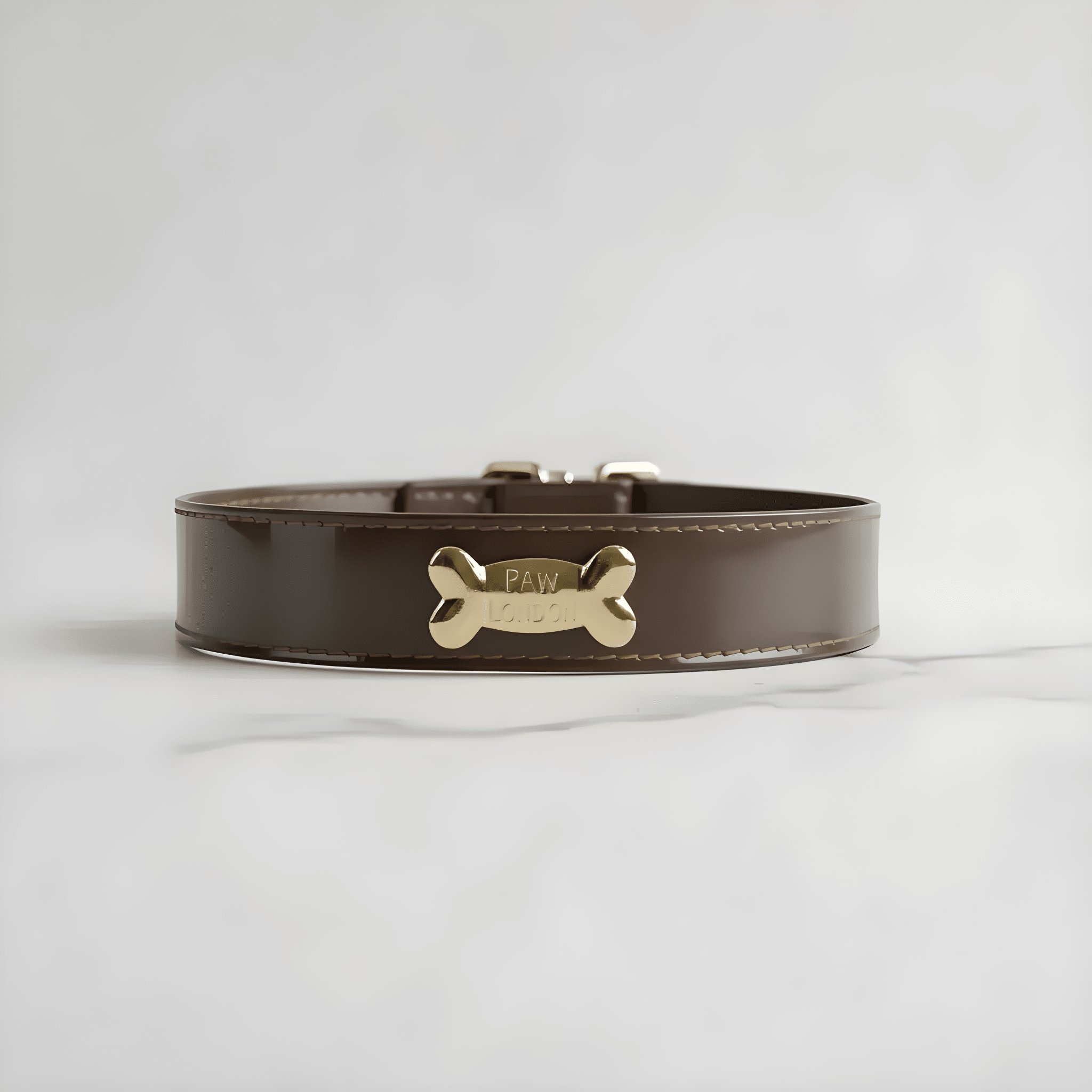 Cacao Dog Collar - PAW LONDON