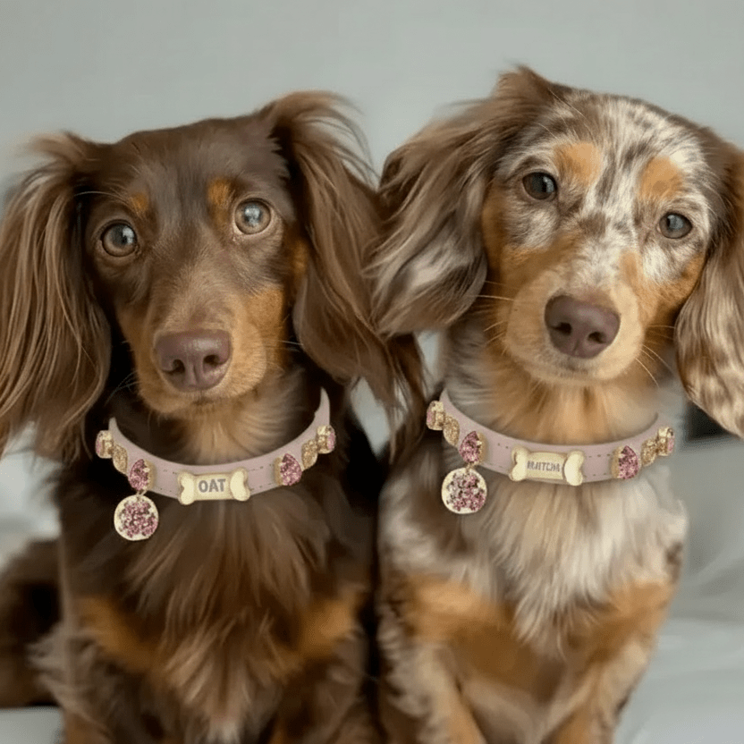 Chelsea Pink Swarovski® Dog Collar 💎 - PAW LONDON