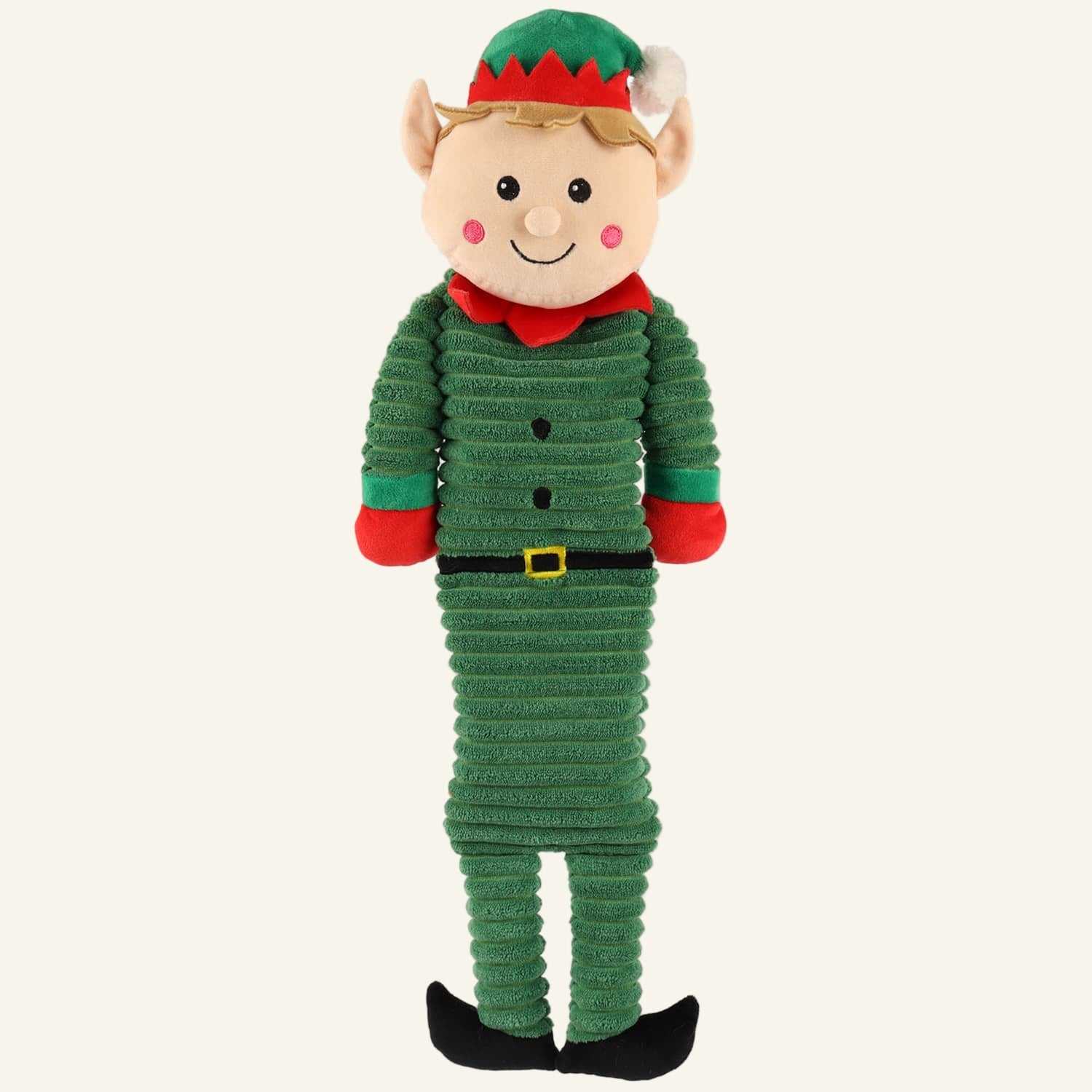 Christmas Long Body Squeaker Pet Toy | Elf - PAW LONDON