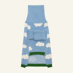 Cloud Theme Blue Soft Dog Sweater ☁️ - PAW LONDON