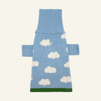 Cloud Theme Blue Soft Dog Sweater ☁️ - PAW LONDON