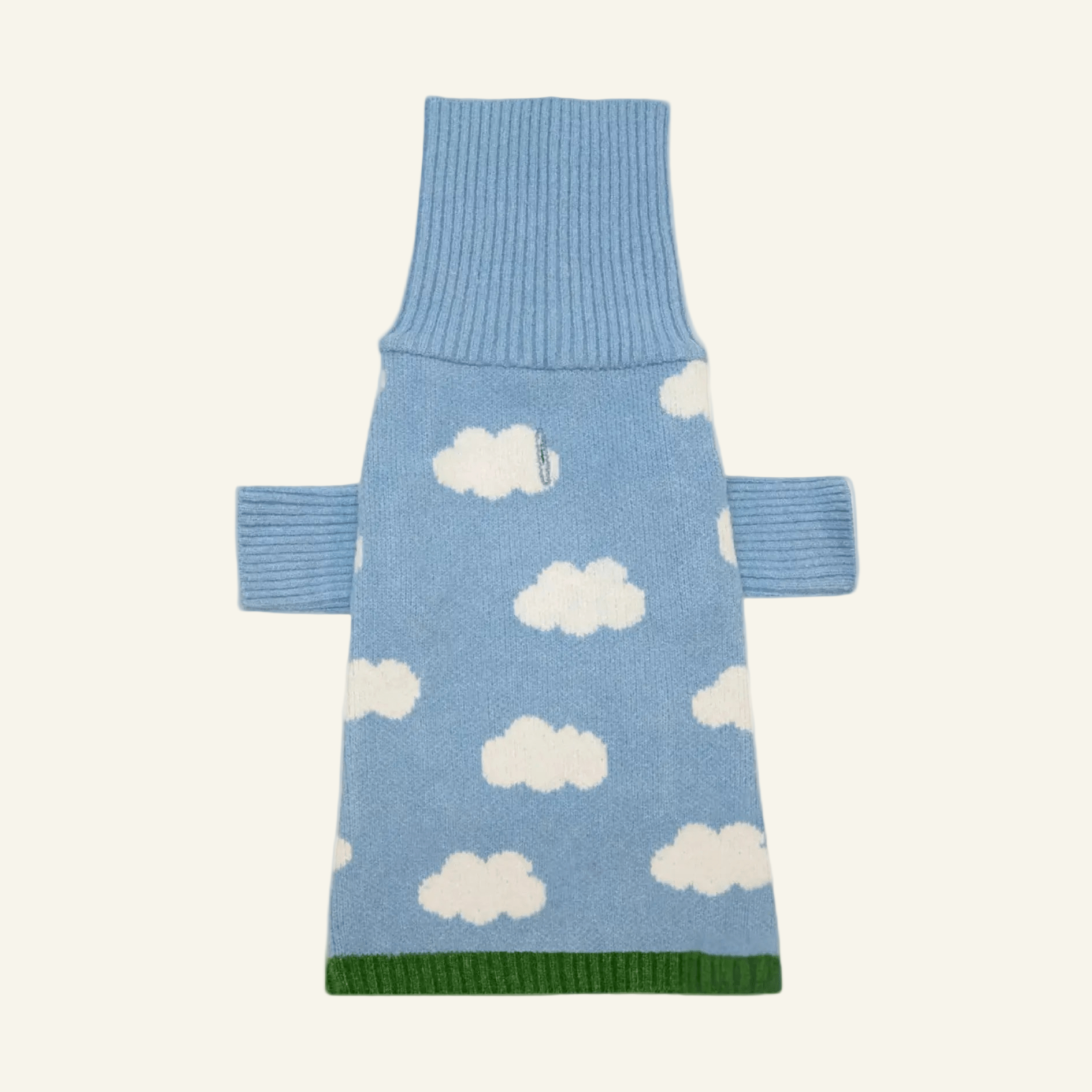 Cloud Theme Blue Soft Dog Sweater ☁️ - PAW LONDON