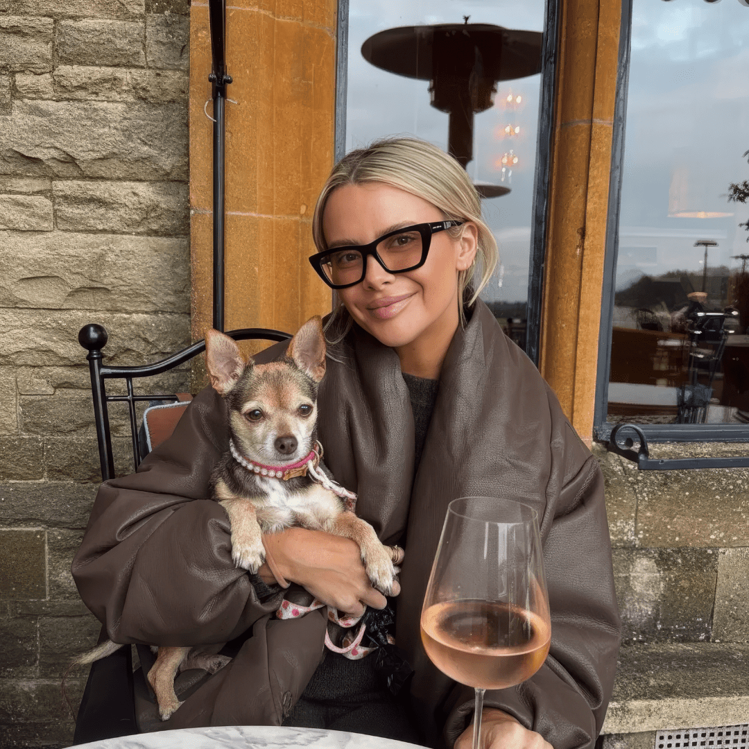 Diana Pearl Dog Collar Hot Pink 💕 - PAW LONDON