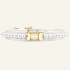 Diana Pearl Dog Collar White 🤍 - PAW LONDON