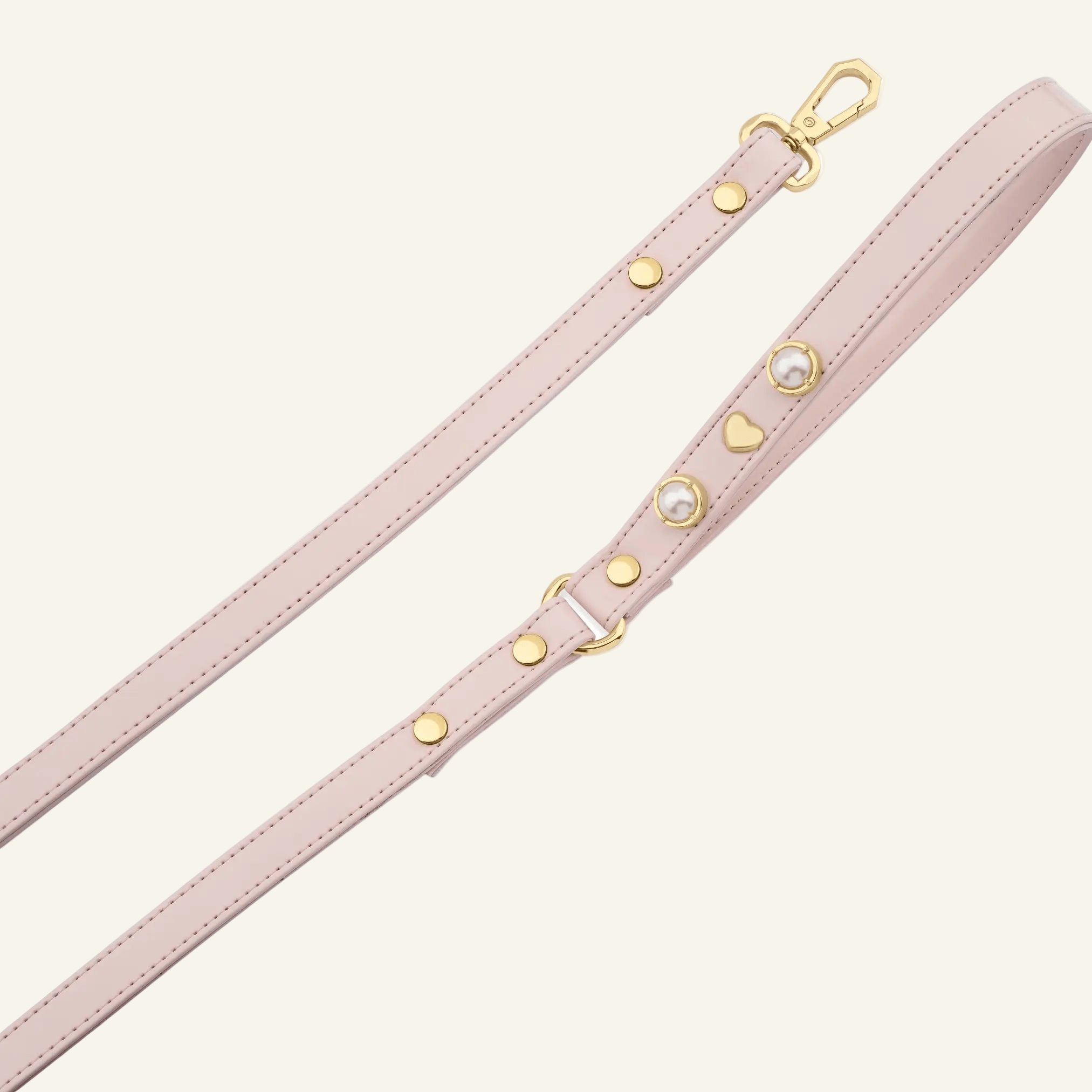 Diana Pearl Dog Leash | Pink 💘 - PAW LONDON