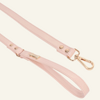Dog Lead with Gold Plated Bone | Pink 🐾 - PAW LONDON