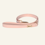 Dog Lead with Gold Plated Bone | Pink 🐾 - PAW LONDON