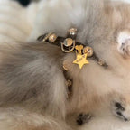 Espresso Swarovski Brown Dog Harness 💎 - PAW LONDON