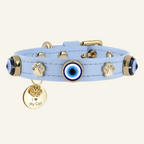 Evil Eye Cat Collar | Blue 🧿 - PAW LONDON