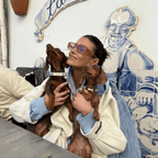 Evil Eye Dog Collar White 🧿 - PAW LONDON