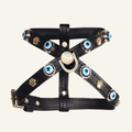 Evil Eye Dog Harness | Black 🧿. - PAW LONDON