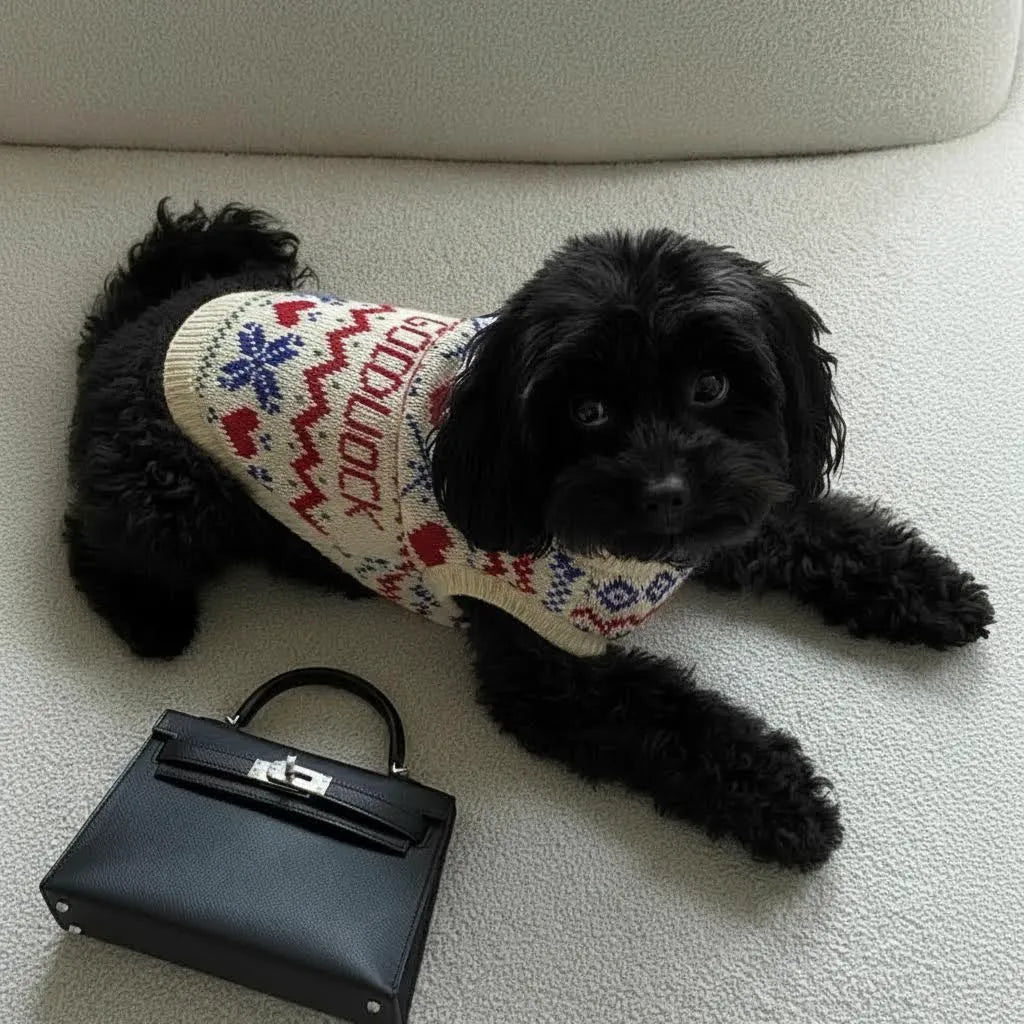 Good Luck Dog Jumper 🍀 - PAW LONDON