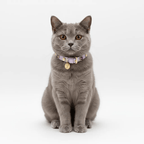 Harper Swarovski Purple Cat Collar - PAW LONDON