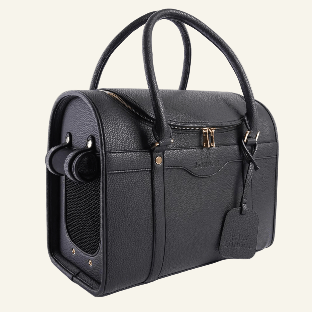 Kelly Airline Approved Pet Travel Carrier Bag | BLACK 🚀 - PAW LONDON