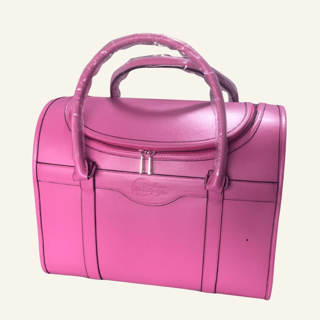 Kelly Airline Approved Pet Travel Carrier Bag | Fuschia - PAW LONDON
