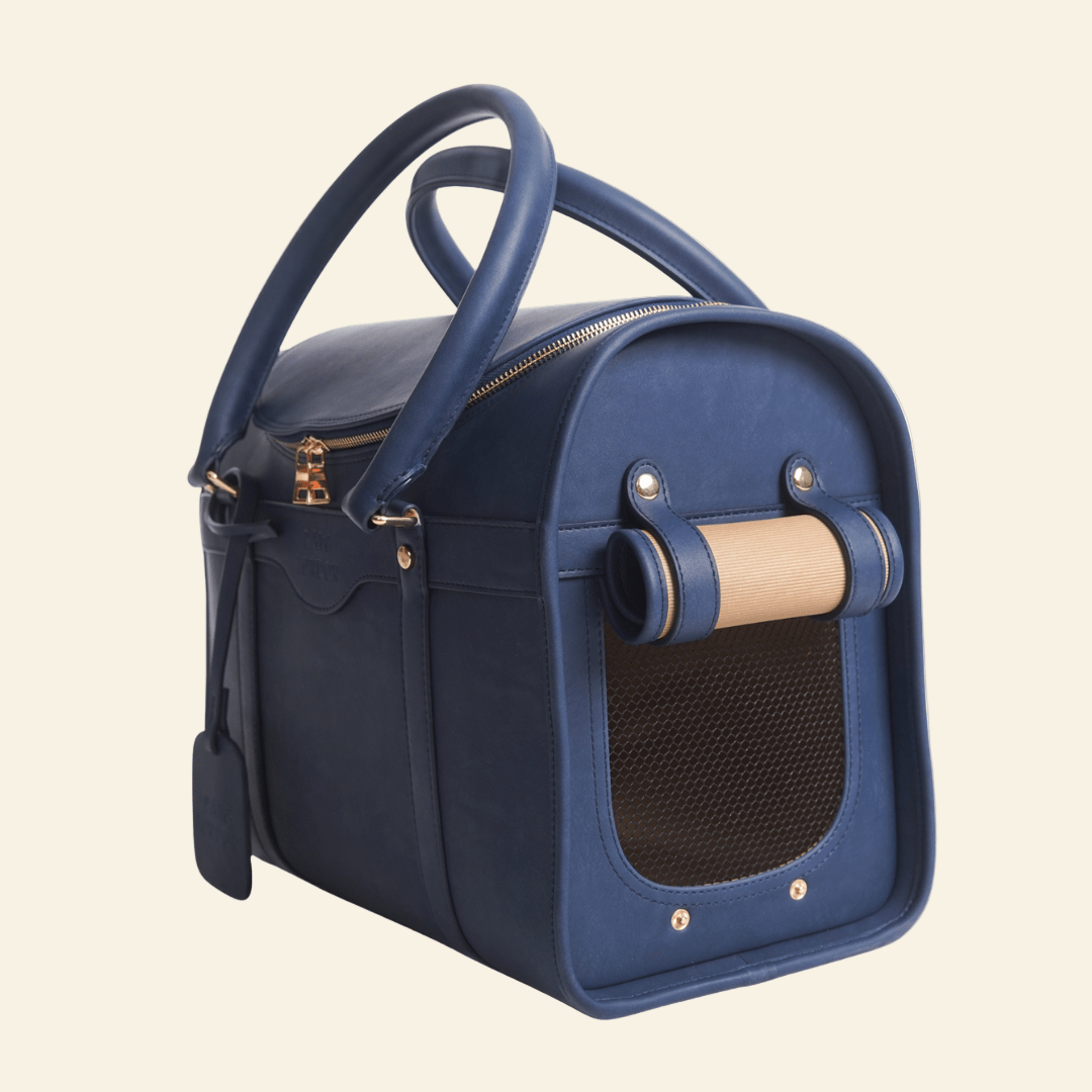 Kelly Airline Approved Pet Travel Carrier Bag | NAVY 🚀 - PAW LONDON