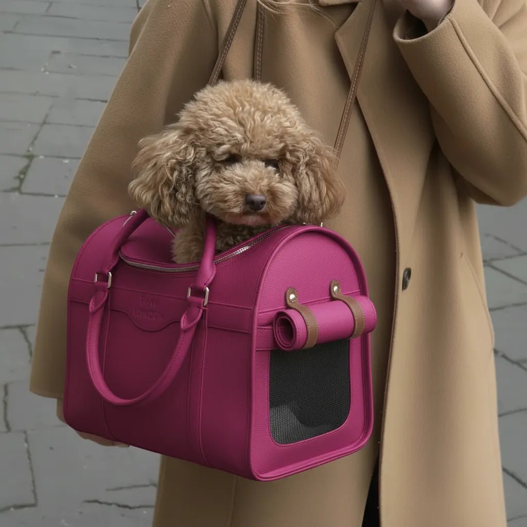 Kelly Airline Approved Pet Travel Carrier Bag | PEONY - PAW LONDON