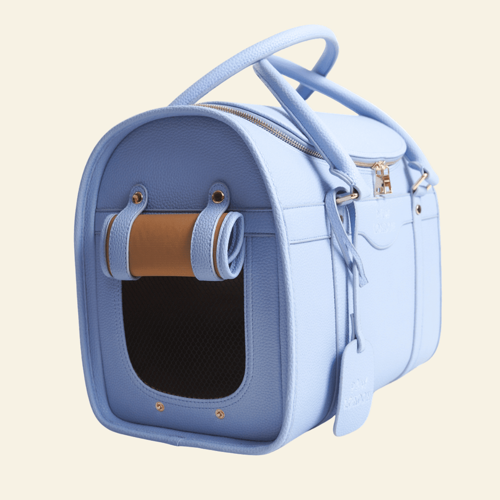 Kelly Airline Approved Pet Travel Carrier Bag | SKY BLUE - PAW LONDON