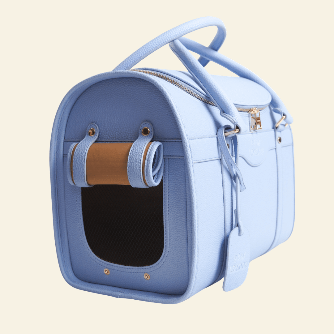 Kelly Airline Approved Pet Travel Carrier Bag | SKY BLUE - PAW LONDON