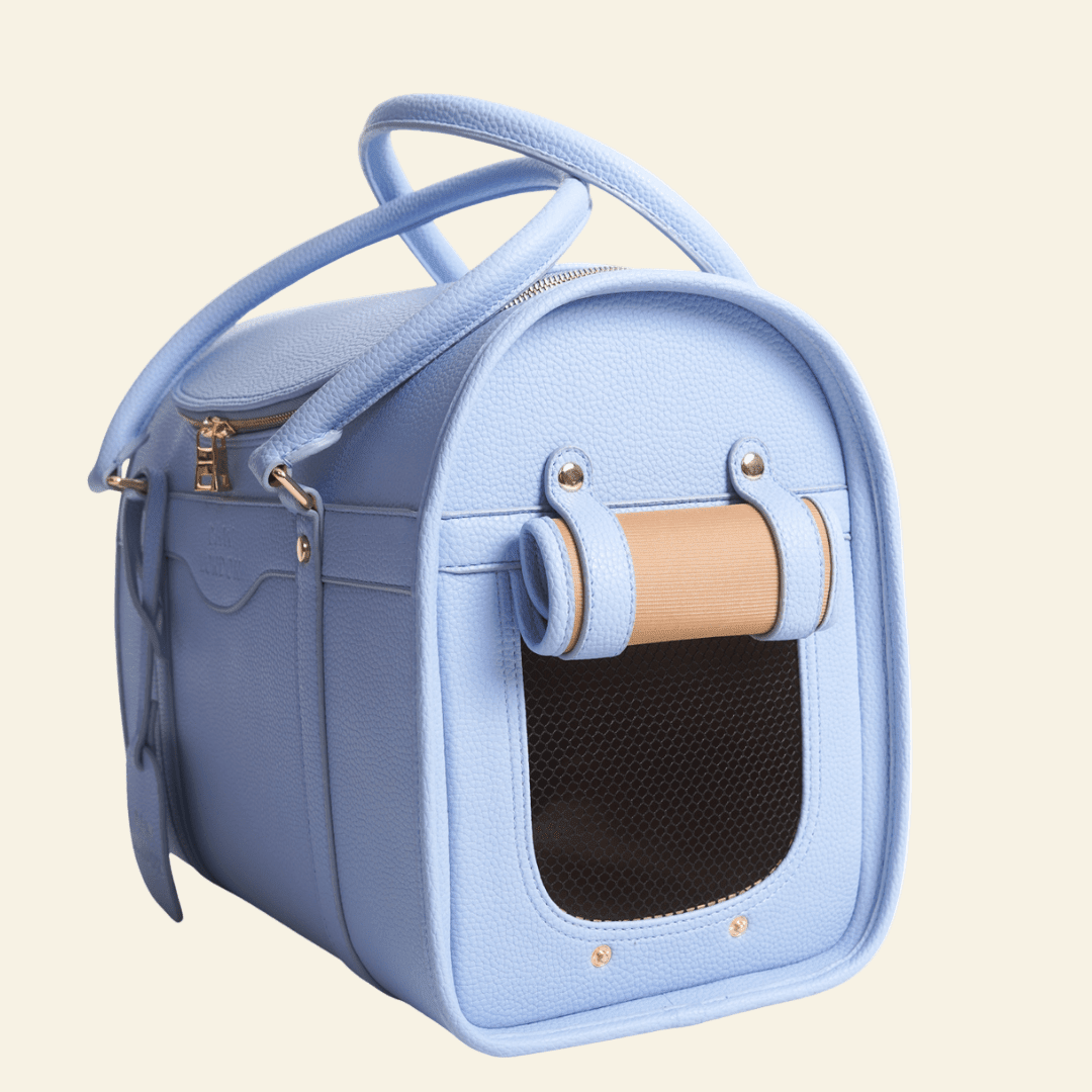 Kelly Airline Approved Pet Travel Carrier Bag | SKY BLUE - PAW LONDON