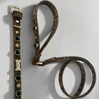 Leopard Swarovski Dog Collar 🐆 - PAW LONDON