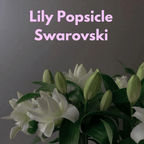 Lily Swarovski Glossy White Dog Collar 💎 - PAW LONDON