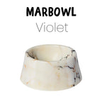 Marbowl Dog Food Bowl | Violet 🥡 - PAW LONDON
