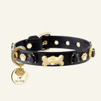 Noho Black Swarovski Dog Collar 💎 - PAW LONDON