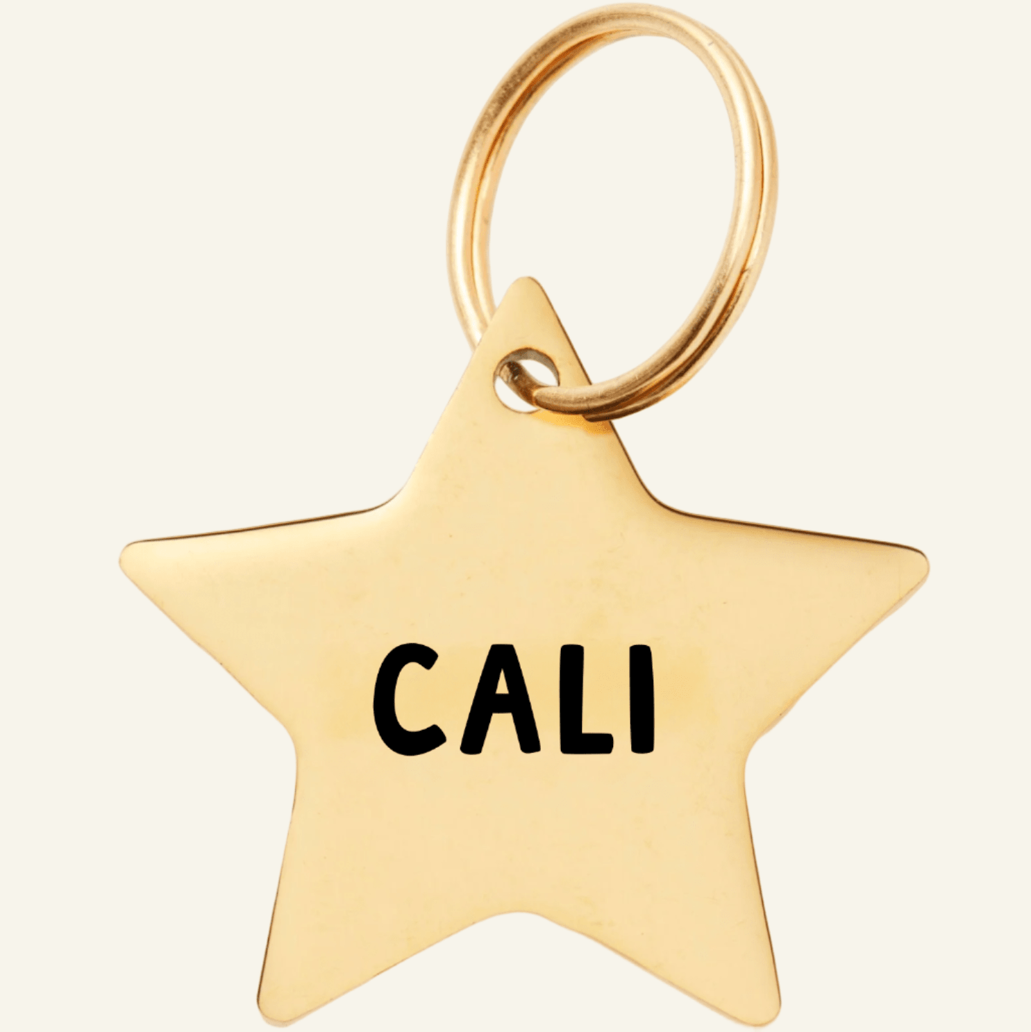 Personalised Pet ID Tag | Gold - PAW LONDON