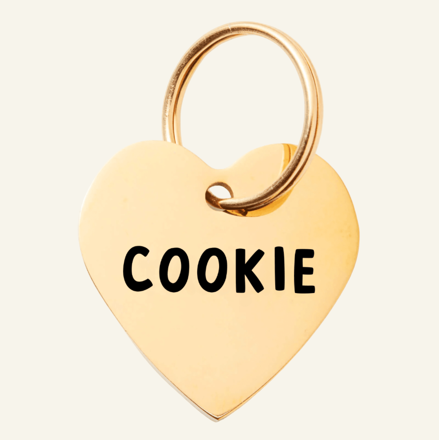 Personalised Pet ID Tag | Gold - PAW LONDON
