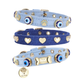 Evil Eye Dog Collar Baby Blue 🧿 PAW LONDON