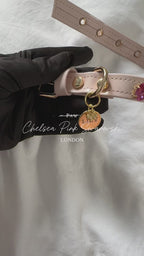 Chelsea Pink Swarovski Dog Collar 💎
