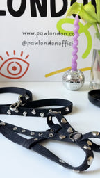 Lovefool Denim Dog Leash | Noir 🖤